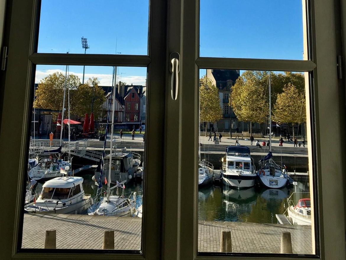 Appartement D'Architecte Vue Port Vannes Exteriör bild